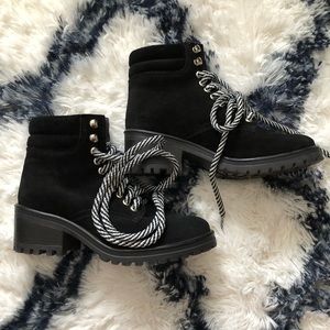 Steve Madden Genny Combat Boots 
